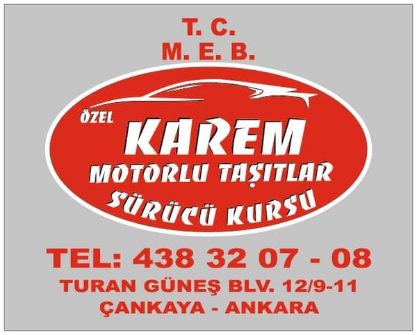 Karem Motorlu Taşıtlar Sürücü Kursu - 1. Fotoğraf Karem Motorlu Taşıtlar Sürücü Kursu - 1. Fotoğraf